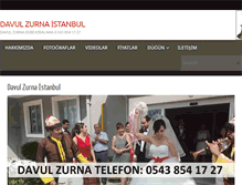 Tablet Screenshot of davulzurnakiralama.com